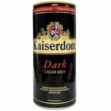 Пиво Кайзердом Тёмный Лагер (Kaiserdom Dark Lager) 1,0л банка
