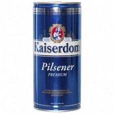 Пиво Кайзердом Пилснер Премиум (Kaiserdom Pilsener Premium) 1,0л банка