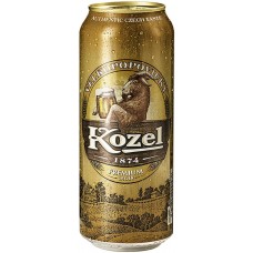 Пиво Велкопоповицкий Козел Премиум (Velkopopovicky Kozel Premium) 0,5л банка