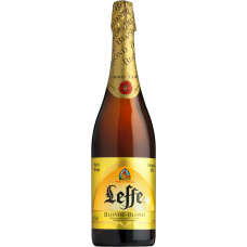 Пиво Леффе Блонд (Leffe Blonde) 0,75л бутылка