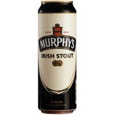 Пиво Мерфи'с" Айриш Стаут (Murphy's Irish Stout) with nitrogen capsule 0,5л банка