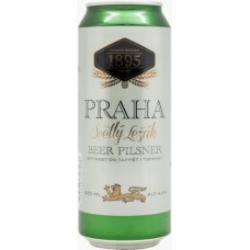 Пиво Праха Светлый Лежак (Praha Svetly Lezak) 0,5л банка