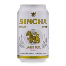 Пиво Сингха (Singha)  0,33л банка