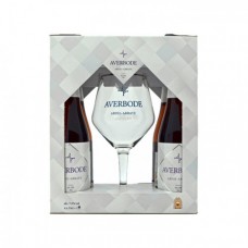 Набор Хёйге Авербод 0,33лх4 бут + 1 бокал (Averbode  gift set (4 bottles & glass)  