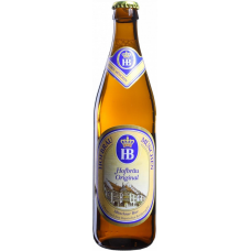 Пиво Хофброй Оригинальное (Hofbrau Original) 0,5л бутылка