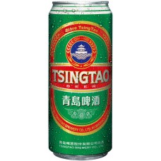 Пиво Циндао (Tsingtao) 0,5л банка