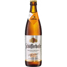 Пиво Шофферхофер Кристаллвайцен (Schofferhofer Kristallweizen) 0,5л бутылка