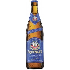 Пиво Эрдингер Вайсбир Безалкогольное (Erdinger Weissbier Alkoholfrei) 0,5л бутылка